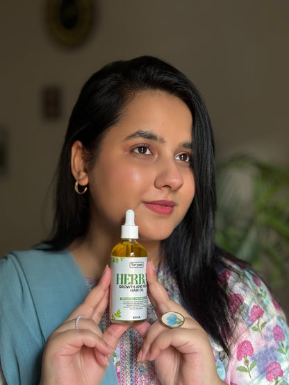 Herbal Hair Oil – For Hair Fall, Growth & Shine