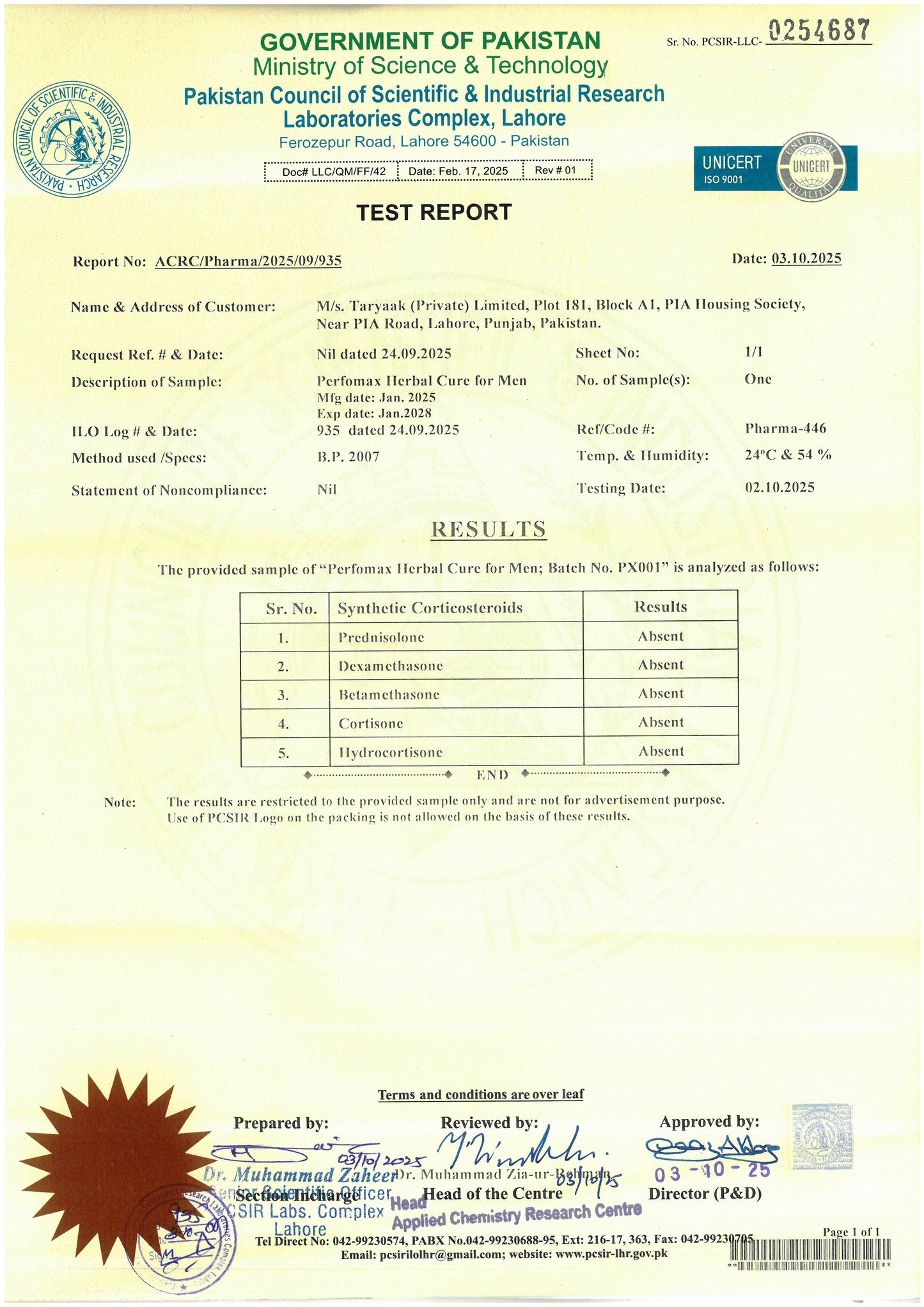 Perfomax – Herbal Cure for Men | Natural Vitality & Stamina Booster