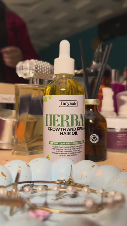 Herbal Hair Oil – For Hair Fall, Growth & Shine